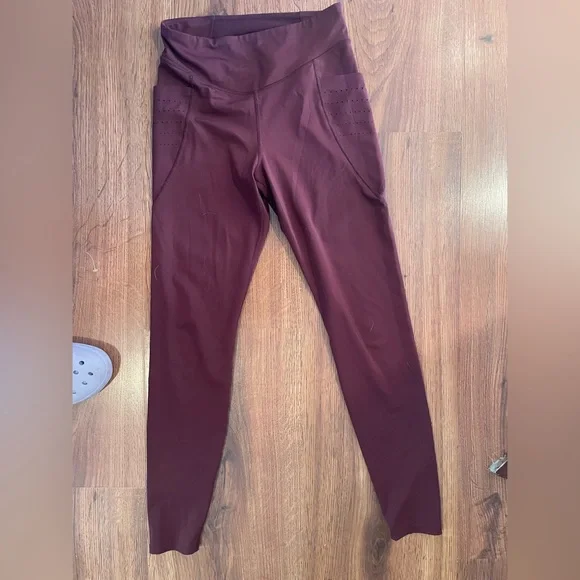 JoyLab Burgundy Leggings - Picture 5 of 5